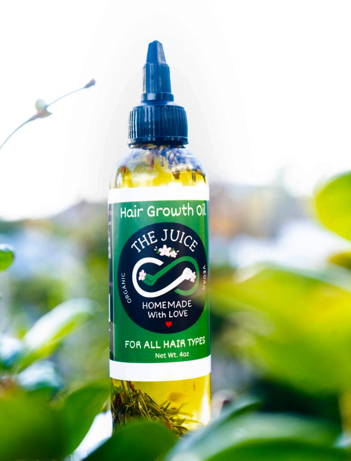 Herbal Hair Growth Serum – 4 oz (Full Size)