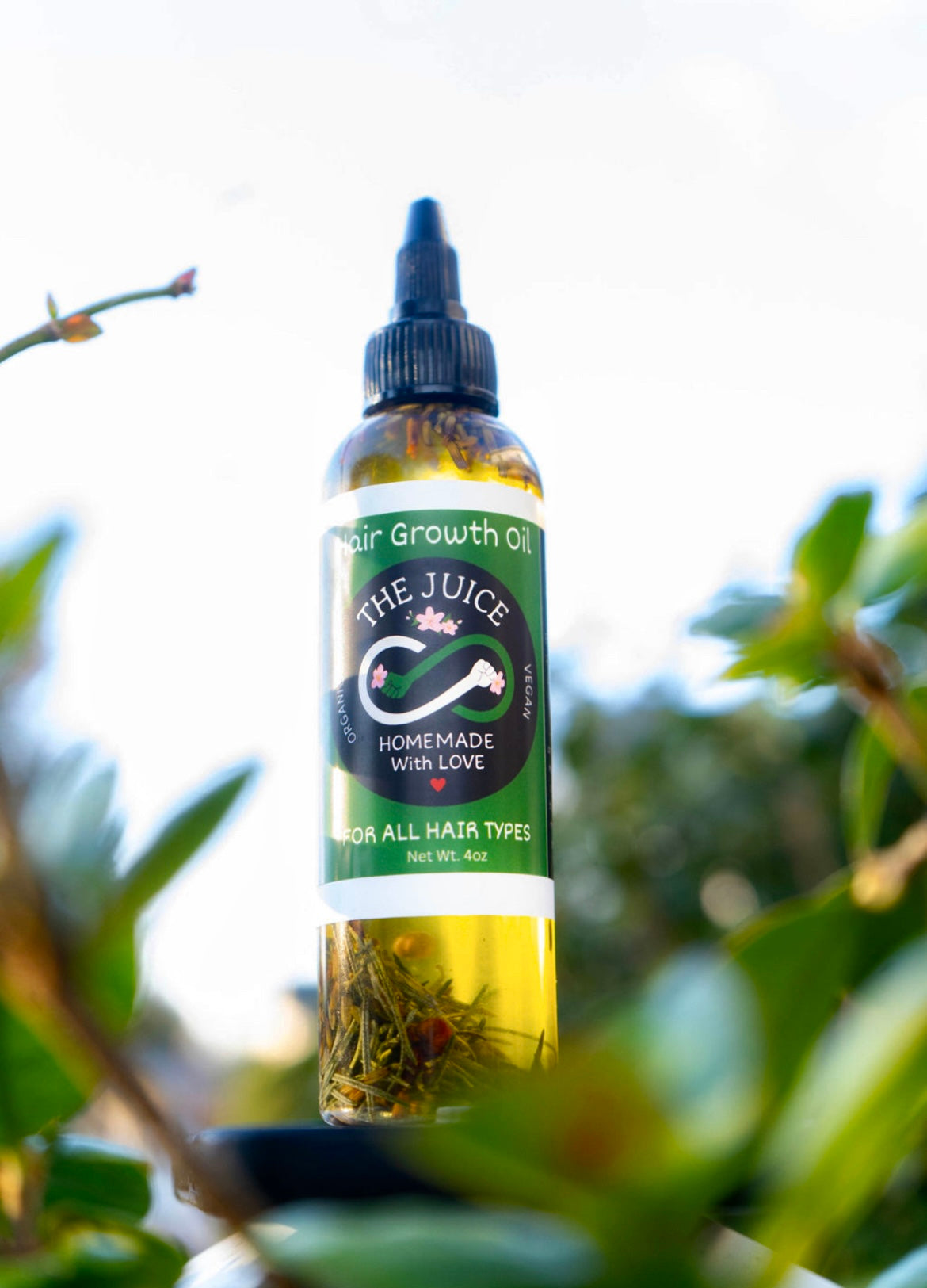 Herbal Hair Growth Serum – 4 oz (Full Size)